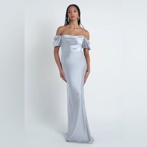 Jenny Yoo Eliana Dress Whisper Blue Size 6